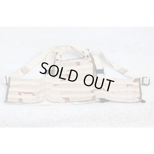 画像3: 米軍放出FEDERAL COVERS & TEXTILES製RACKベスト ポーチ6個付きセット3Cデザート迷彩OD縁タイプ 新品 (3)