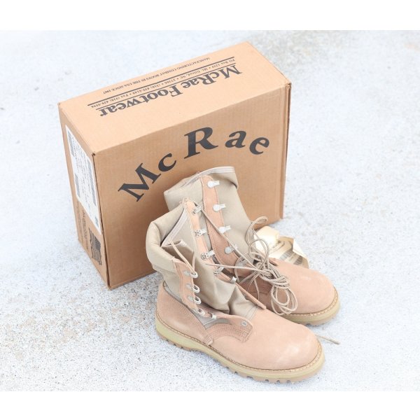 画像1: 米軍Mc Raeデザートブーツ3 1/2XW新品 (1)