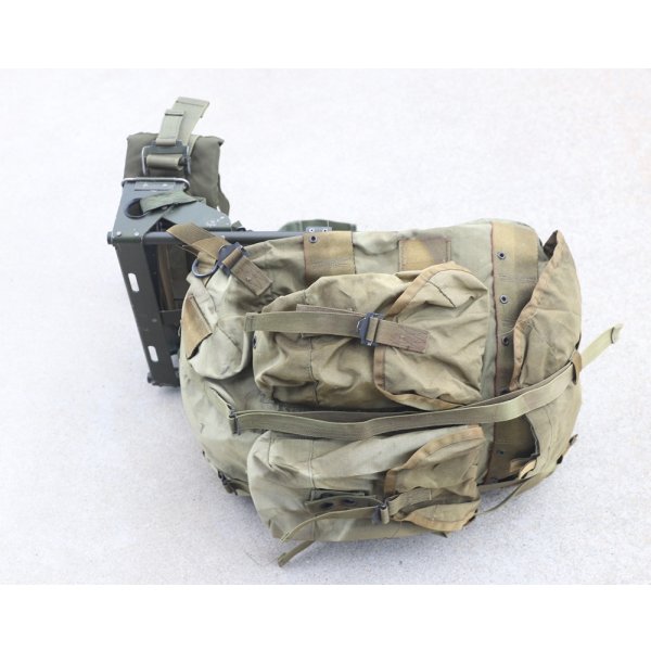 画像6: 米軍アリスパックM(LC-1フィールドパック ミディアム)ODフレーム付 (6)