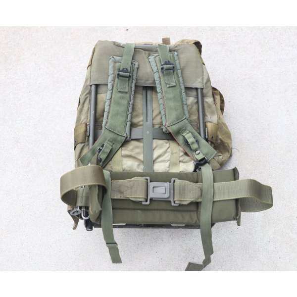 画像4: 米軍アリスパックM(LC-1フィールドパック ミディアム)ODフレーム付 (4)