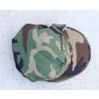 画像2: 米軍 米海軍 八角帽ウッドランド迷彩MEDIUM新品 (2)