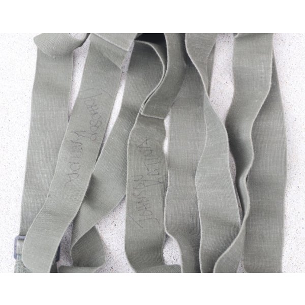 画像4: 米軍M1950(M50)フィールドパンツサスペンダーOD (4)