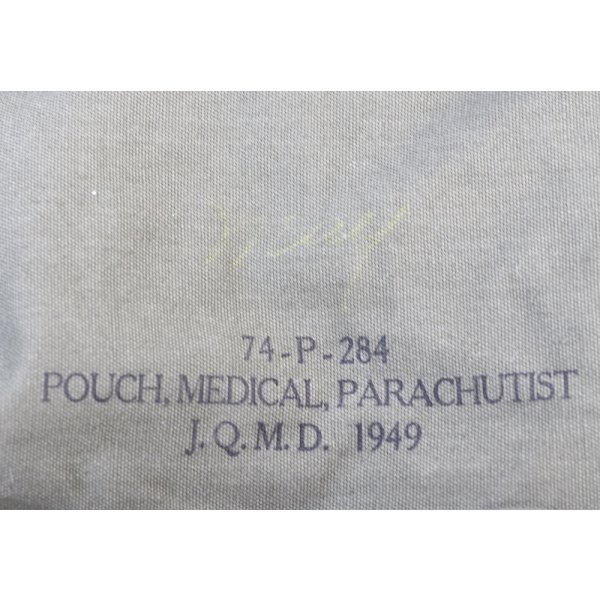 画像6: 第二次世界大戦 米軍 空挺メディカルパックOD新品? (6)