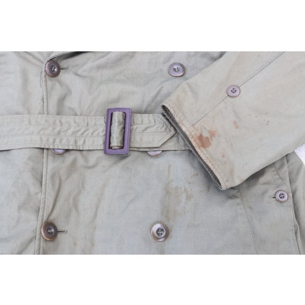 画像16: 第二次世界大戦 米軍 米陸軍士官用オーバーコート ライナー付42R (16)