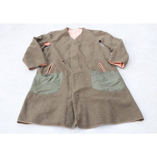 画像11: 第二次世界大戦 米軍 米陸軍士官用オーバーコート ライナー付42R (11)