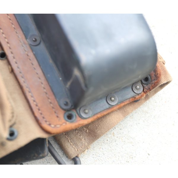 画像8: 第一次世界大戦 米軍M1918 BAR用マガジンベルト カーキ (8)