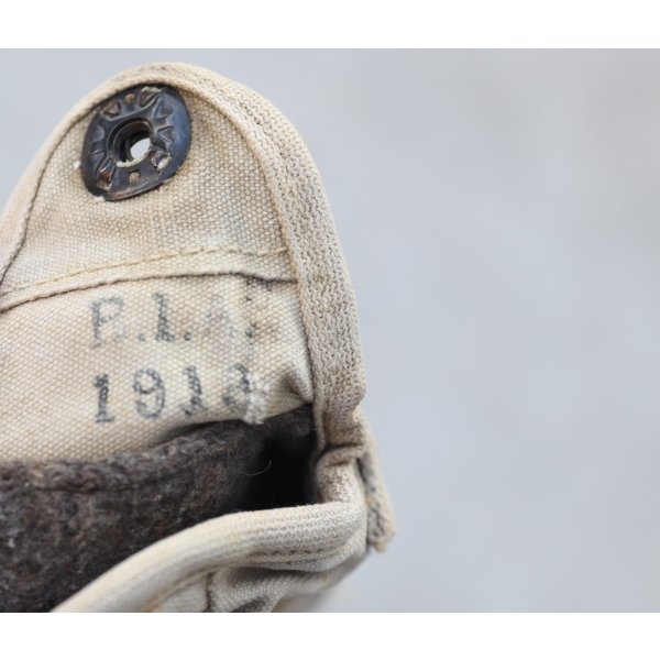 画像3: 第一次世界大戦 米軍M1917騎兵用キャンティーンカバー カーキ (3)