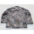 画像2: 韓国軍 戦闘服ジャケット 韓国陸軍デジタル迷彩105-168-M海軍パッチ付き (2)