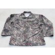 画像1: 韓国軍 戦闘服ジャケット 韓国陸軍デジタル迷彩105-168-M海軍パッチ付き (1)