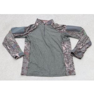 画像: 韓国軍コンバットシャツ韓国陸軍デジタル迷彩100