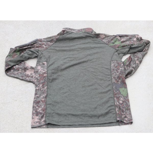 画像2: 韓国軍コンバットシャツ韓国陸軍デジタル迷彩100 (2)