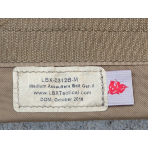 画像4: LBX-0312BベルトパッドCB(コヨーテブラウン)MEDIUM新品 (4)