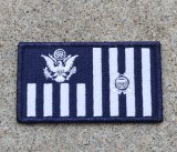 画像: LBT-1781米沿岸警備隊旗フラッグパッチ新品