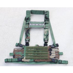 画像: LBT-1961-LCミニマリストチェストリグ ウッドランド迷彩 新品