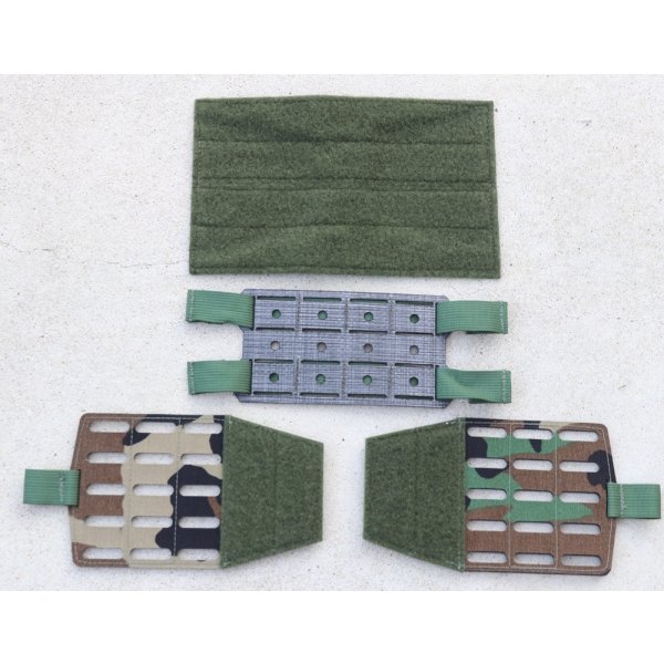 画像9: LBT-1961-LCミニマリストチェストリグ ウッドランド迷彩 新品 (9)