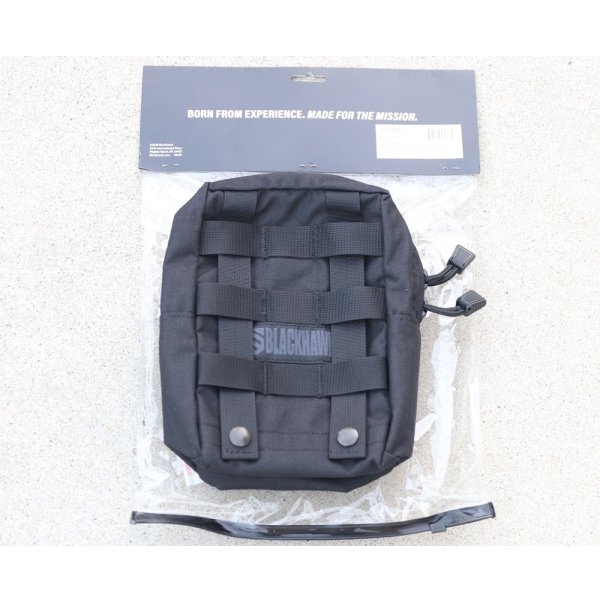 画像2: ブラックホークSTRIKEアップライトGPポーチ黒 新品 (2)