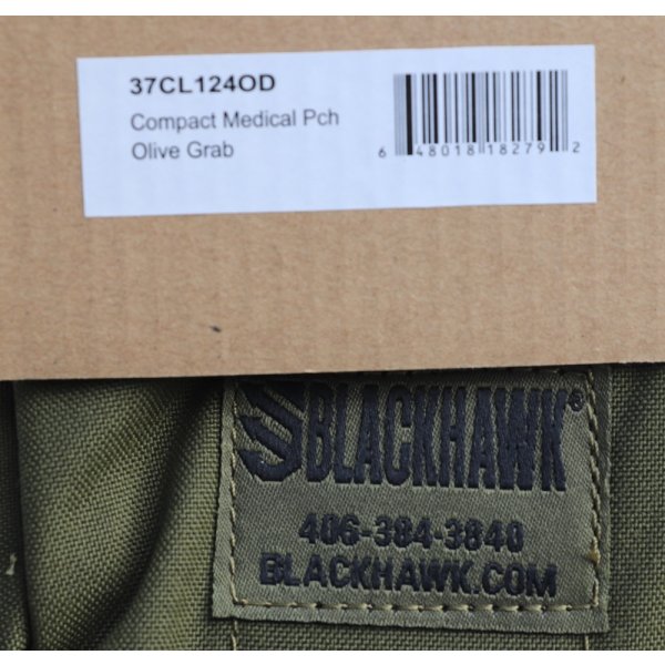 画像5: ブラックホークSTRIKEコンパクトメディカルポーチOD新品 (5)