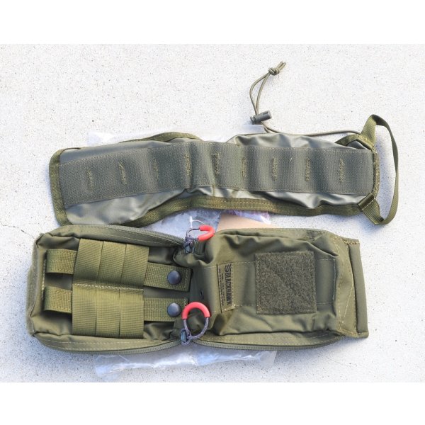 画像4: ブラックホークSTRIKEコンパクトメディカルポーチOD新品 (4)