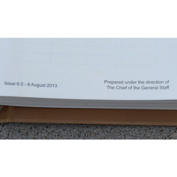 画像5: 英軍陸軍バインダー入りマニュアル (5)