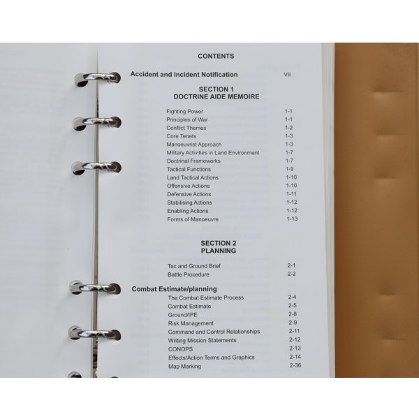 画像6: 英軍陸軍バインダー入りマニュアル (6)