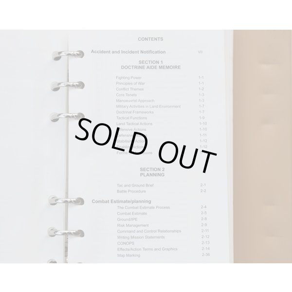 画像6: 英軍陸軍バインダー入りマニュアル (6)