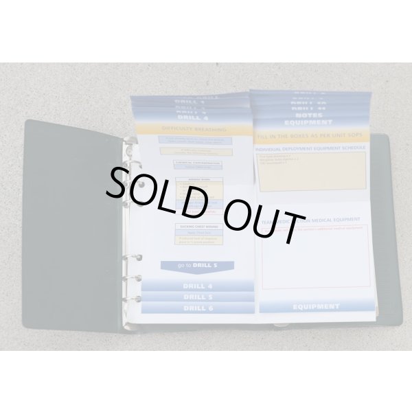 画像6: 英軍陸軍バインダー入りCBRN・負傷者救護マニュアル (6)