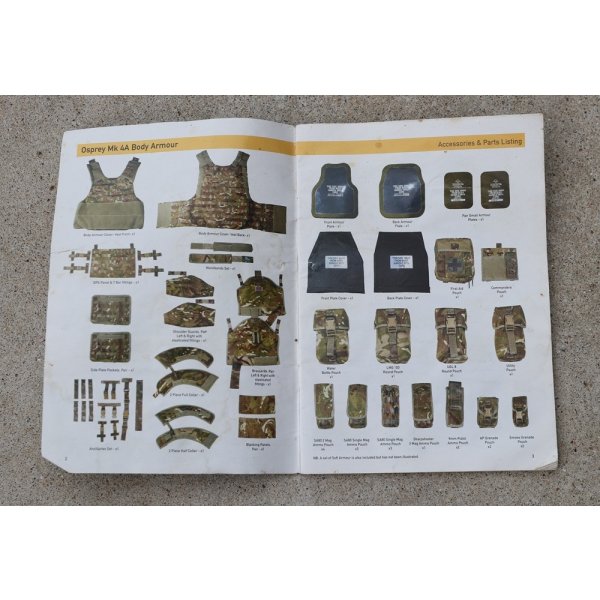 画像3: 英軍オスプレイmk4Aボディアーマー用マニュアル (3)