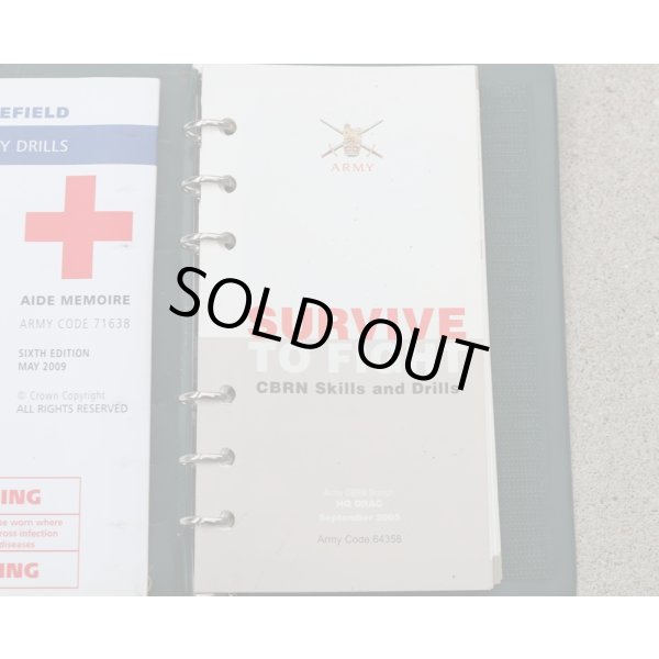 画像7: 英軍陸軍バインダー入りCBRN・負傷者救護マニュアル (7)