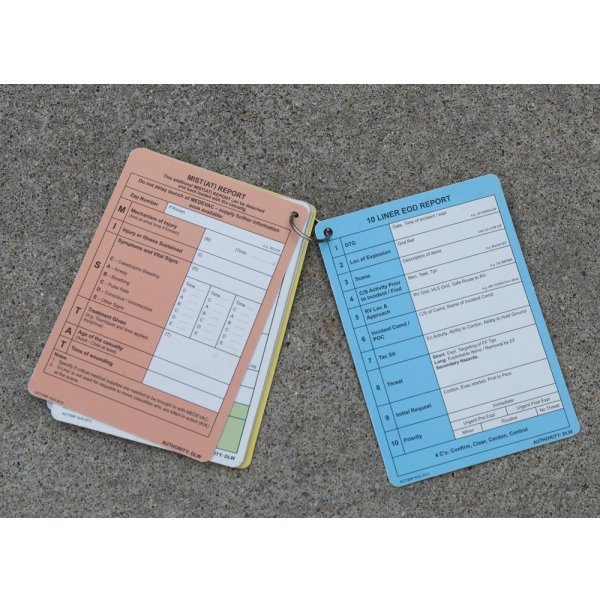 画像12: 英軍 報告・記録カードセット (12)