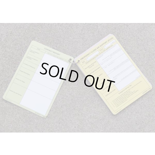 画像12: 英軍 報告・記録カードセット (12)