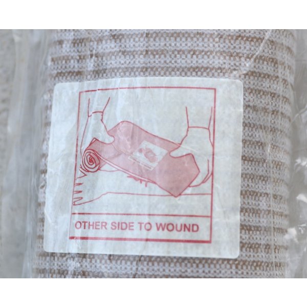 画像6: 英軍ファーストケアプロダクツ製エマージェンシーバンテージ(イスラエルバンテージ)6インチ (6)