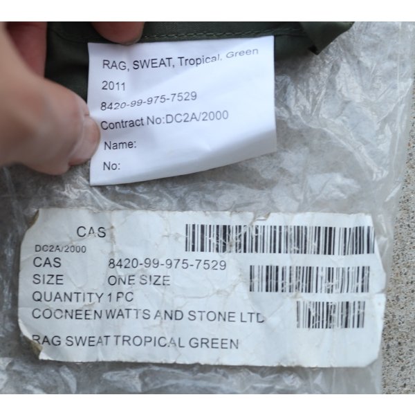 画像3: 英軍スカーフ・バンダナOD新品 (3)