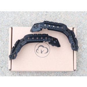 画像: ブッシュCMR-1ヘルメットレール黒ネジ付き新品