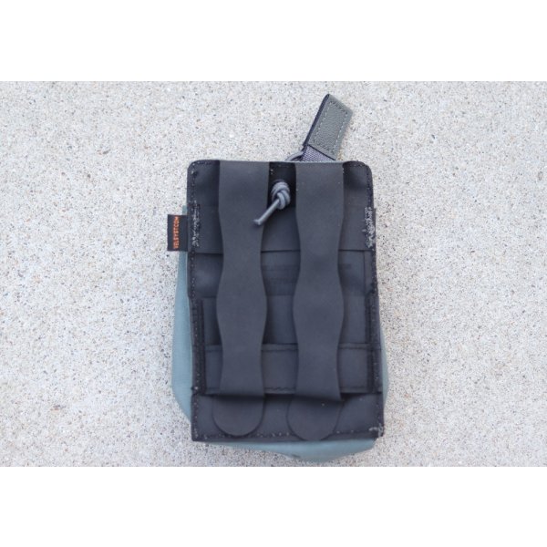 画像2: メイフラワー・ベロシティシステムズ オープントップ7.62mmマガジンポーチ ウルフグレー新品 (2)