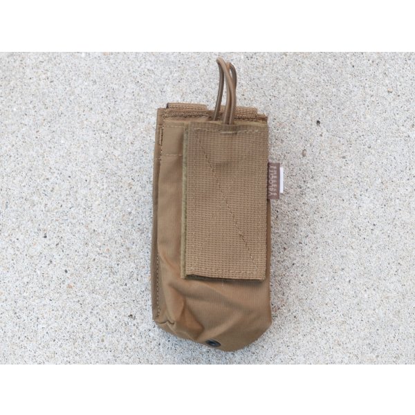 画像1: ベロシティシステムズ ラジオポーチCB(コヨーテブラウン)新品 (1)