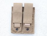 画像: ベロシティシステムズ ダブルピストルマガジンポーチCB(コヨーテブラウン)新品