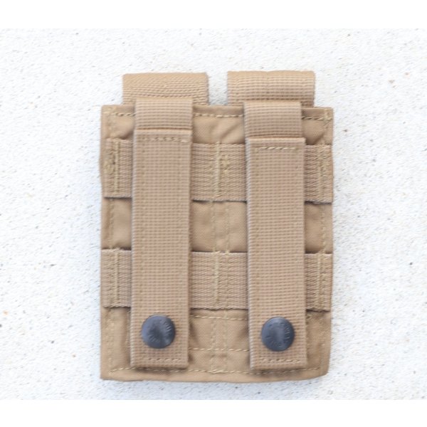 画像2: ベロシティシステムズ ダブルピストルマガジンポーチCB(コヨーテブラウン)新品 (2)