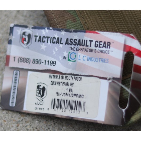 画像6: TAG IHVプレートキャリア用マガジン・メディカルポーチパネルMULTICAM迷彩 新品 (6)