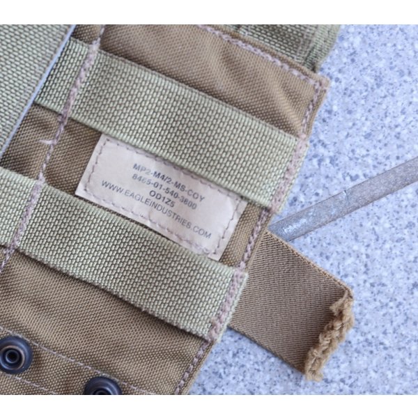 画像7: 米軍 米海兵隊イーグル ダブルマガジンポーチCB(コヨーテブラウン) (7)