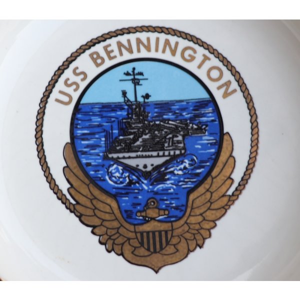 画像3: 米軍 米海軍 空母「ベニントン」灰皿 (3)