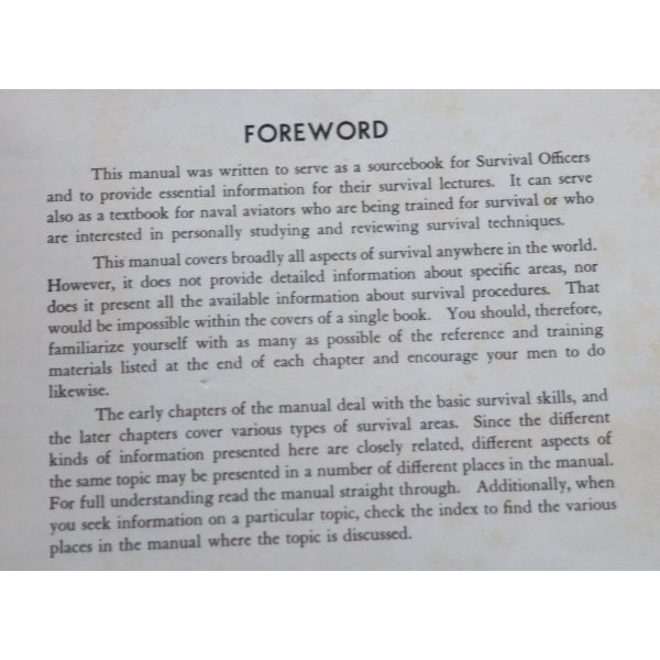 画像6: 米軍 米海軍サバイバル訓練マニュアル (6)