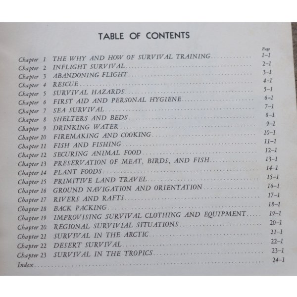 画像7: 米軍 米海軍サバイバル訓練マニュアル (7)