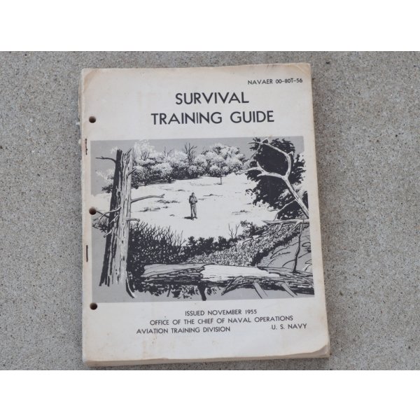 画像1: 米軍 米海軍サバイバル訓練マニュアル (1)
