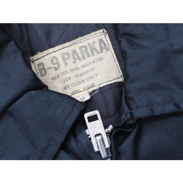 画像5: 米法執行機関向けB-9風ポリスコート濃紺MEDIUM (5)