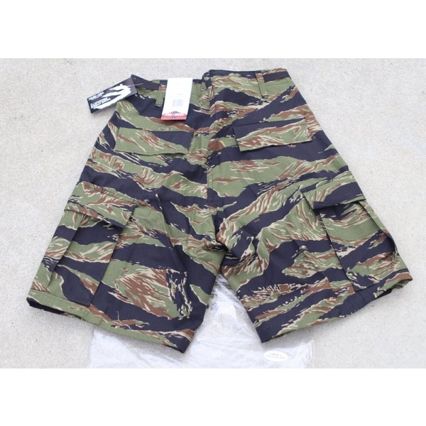画像2: TRU-SPECタイガーストライププロダクツBDUショーツ ベトナムタイガーストライプ迷彩 新品 (2)