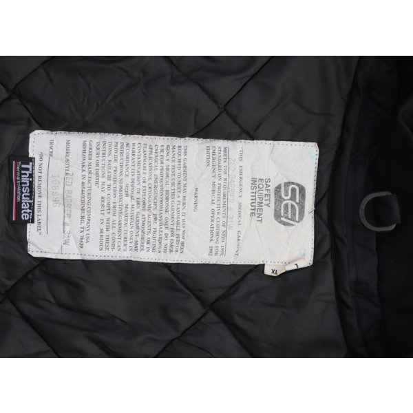 画像4: 米救急隊員放出? ESI防寒ジャケットLARGE/X-LARGE (4)