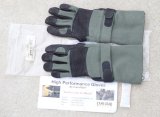 画像:  米軍放出キャメルバックMAX GRIPコンバットグローブ ロングタイプ セージグリーンSMALL新品