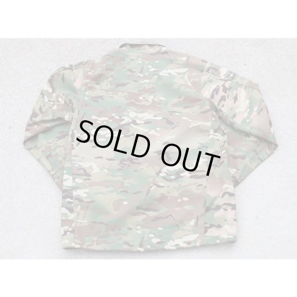 画像2: 米軍放出?マッシフAltitudeソフトシェルジャケットMULTICAM迷彩MEDIUM (2)