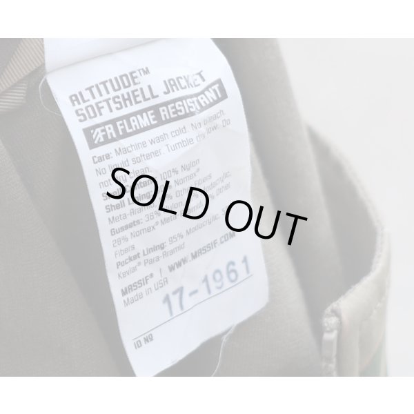 画像5: 米軍放出?マッシフAltitudeソフトシェルジャケットMULTICAM迷彩MEDIUM (5)