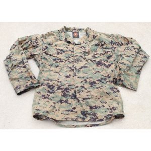 画像: 米軍 米海兵隊ウッドランドMARPAT迷彩MCCUUジャケットMEDIUM-LONG
